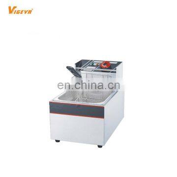 Restaurant Commercial Stainless Steel Electric Fast Food Deep Fryer