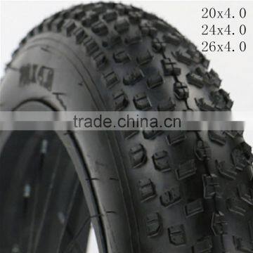 fat beach bike tyre snow mountain bicycle tire 20x4.0 24x4.0 26x4.0