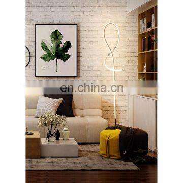 New Products 2019 Floor Lamp Modern Acrylic,Metal+silica Led Floor Lamp