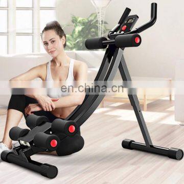 Fitness Equipment Beautiful Waist Machine Exercise Muscle Training Device Folding Roller Coaster Vertical Abdominal Machine photo-6