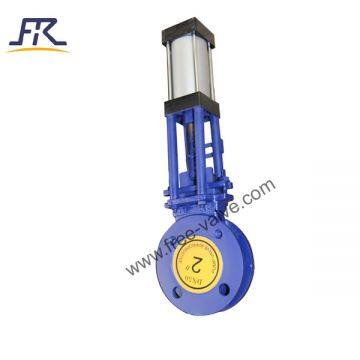 Pneumatic Ceramic lined Knife Gate Valve