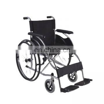 Health Care Supplies steel lightweight folding used wheelchair for elderly disabled