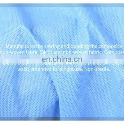 Hospital Medical Sterile Disposable Surgical Gown Casaque Chirurgicale photo-3