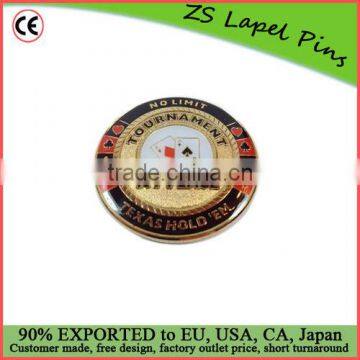 metal poker chips