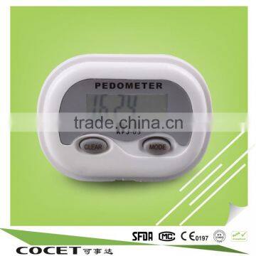 COCET KFJ-03 pedometer manufacturer with precise manual, sportline pedometers