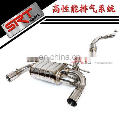 High Quality Exhaust System Pipe for BMW 2 Series F22 Muffler for BMW 218 220 Cat Back With Valve Control and Downpipe photo-2