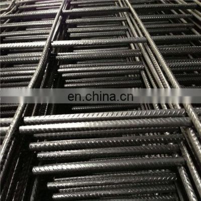 Deformed ribbed steel rebar mesh with high rebound toughness for building construction