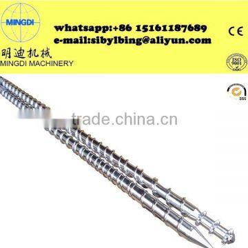 screw barrel for extruder/38CrMoAlA screw and barrel/hot sale single screw barrel