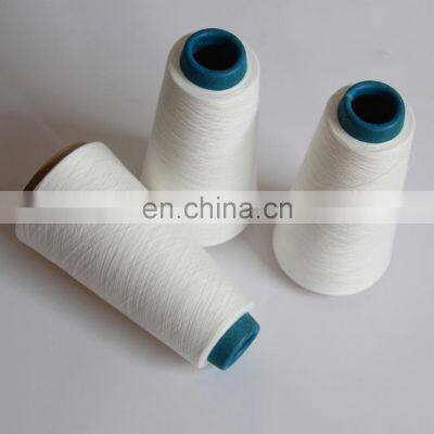 Wholesale High Tenacity 100% Polyester Virgin 30s/1 Semi Dull Raw White Ring Spun Yarn
