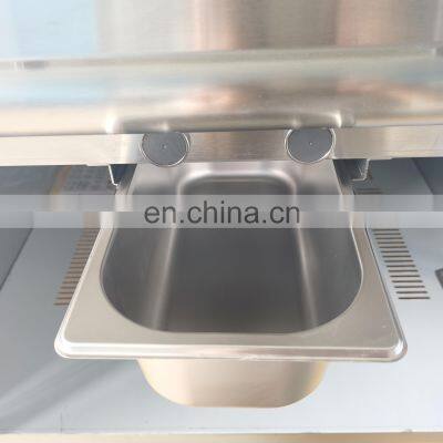Stainless Steel Gas Griddle With Cabinet(1/3 Grooved)(CE Cerificate) photo-5