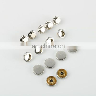 505#/503# Special Fashion Silver Strong Metal Hidden Snap Button