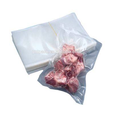 New Arrival Design Aluminum Foil Laminated Vacuum Flexible Facial Seafood Package 3 Side Seal Flat Pouch Bags