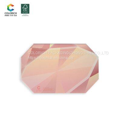 Diy Eyeshadow Palette Phone Custom Empty Magnetic Makeup Folding Cardboard Container Packaging Box Anylady Eye Shadow Palette photo-3