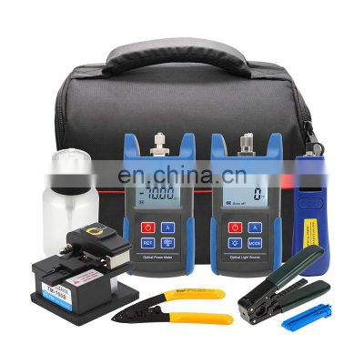 MT-8447 Optical Tool Bag for Cable Stripping FTTH Box fiber optic cleaver VFL hand tools