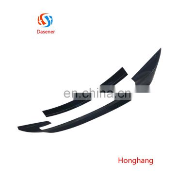 Honghang Factory Supply Rear Wing Spoiler, ABS Matt Black GT350 Style Rear Trunk Spoilers For Mustang 2015-2019