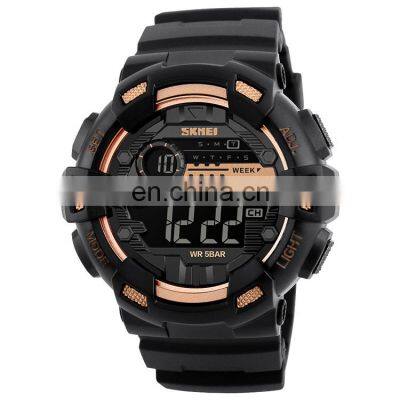 hot selling SKMEI 1243 dual time mens sports digital watches with instructions manual