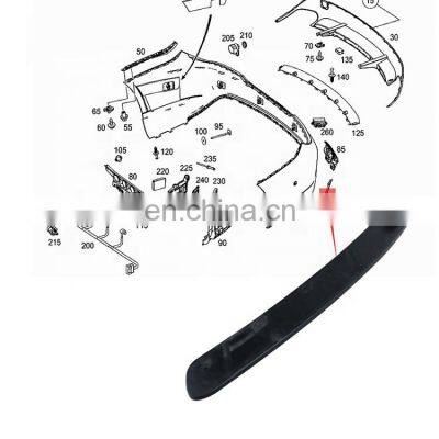 OEM 1178850053 1178850253 New Sport Rear Bumper Grille Bumper Cover Grill For Mercedes-Benz CLA photo-4