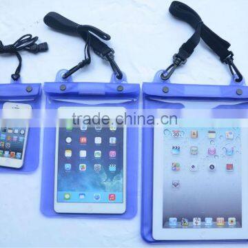 Factory Wholesale waterproof bag for ipad air iPhone iPad Mini