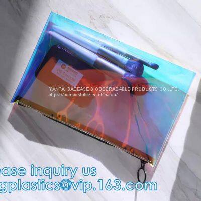 Holographic Metallic Bubble Mailer Gift Packaging Glamour Colorful Silver Shades Foil Cushion Padded Shipping Envelopes photo-3