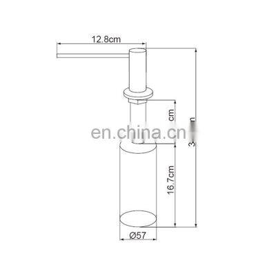 Hotel Black Foam Lotion Bottle Colored Pump Kitchen Bathroom Hand Foaming Liquid Soap Dispenser photo-3