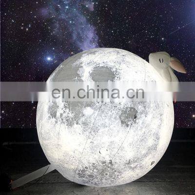 Advertising Inflatables Led Inflatable Planet Moon Ball for Holiday Decoration photo-5