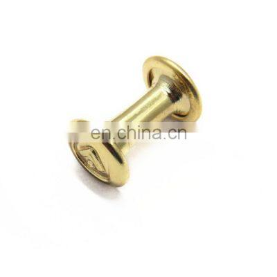 Wholesale 7mm Gold Brass Metal Rivet For Leather Bag photo-4