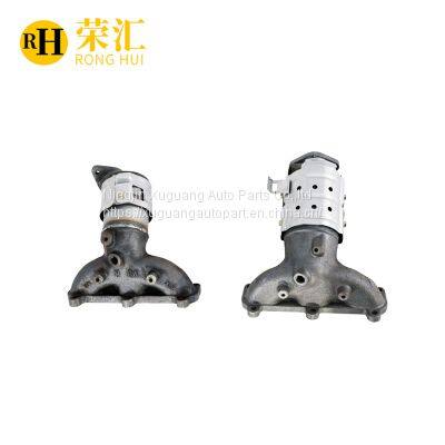 Exhaust manifold catalytic converter for Hyundai Santa fe 2.7 new model  front catalyst old modle