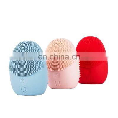 Xiaomi MI Sonic Facial Clean Brush Mini Electric Massage Washing Machine Waterproof Silicone Deeply Face Cleaner Skin Care Tools