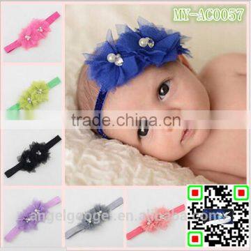 handmade beaded hair accessories baby hairband with jewelry MY-AC0057