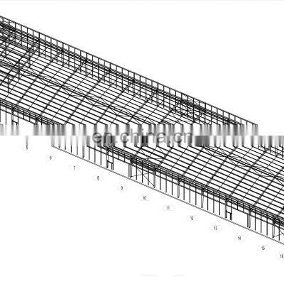 Prefabricated Steel Structure Warehouse Durable Professional Design High Quality Construction photo-5