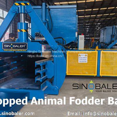 Chopped Animal Fodder Baler, Chopped Animal Fodder Baling Machine