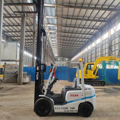 Second hand imported original Toyota FD30TCM electrical stacker truck Komatsu forklift for sale