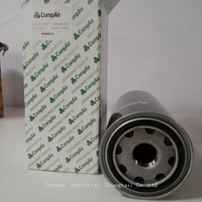 Compair air compressor parts A04425274 oil filter