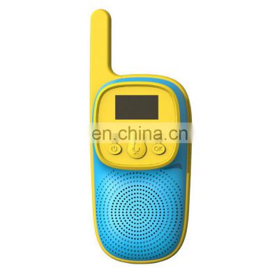 Factory Direct Sale Rechargeable Kids Walkie Talkie Cartoon Toys Parent-child Educational Gifts Cute Intercom Interphone