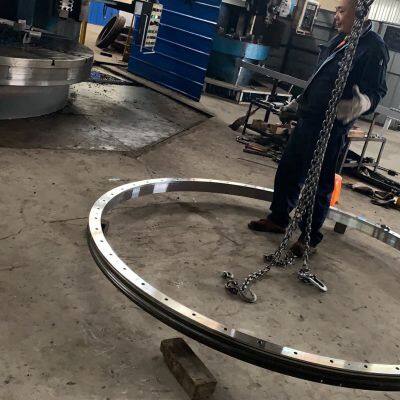 China Passive Magnetic Slewing Rings Factory Good Quality Turntable Bearings photo-5