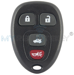 FCC KOBGT04A Remote fob 315Mhz ASK 4 button for GM Buick Chevrolet Pontiac Saturn 2005-2010 PN 15252034