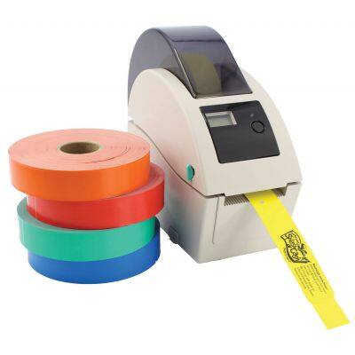 25*279mm Custom Self Adhesive Hospital Thermal Patient ID Band / Wristbands Roll 1
