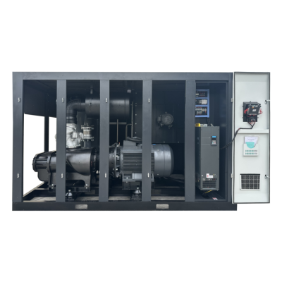 Industrial Rotary Screw Air Compressor Compatible with Pneumatic Tools in Manufacturing