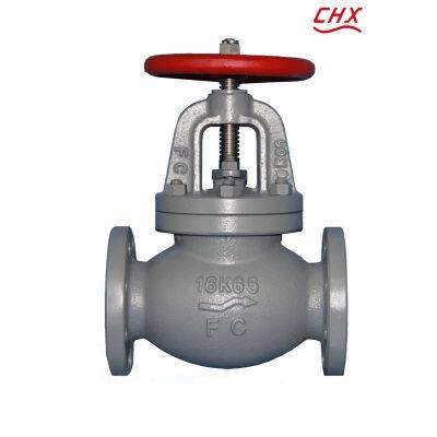 Морской шаровой вентиль JIS F7309 F7377 10k DN125 Чугунный и сталелитой шаровой вентиль Прямой тип запорного вентиля для шторма Прямые поставки от завода