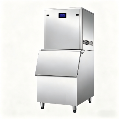 Морозильный аппарат для создания снежинок из льда на 300 кг из нержавеющей стали пищевого качества для кухни и предприятий общественного питания