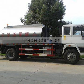 Euro III and Euro IV Sinotruk 8-10 ton asphalt bitumen tank truck