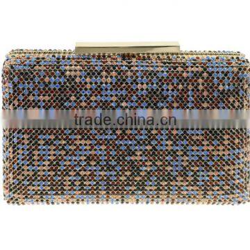 best selling mosaic design crystal evening clutch bag,customized designs welcome