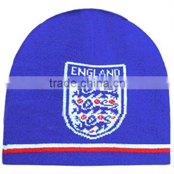 hot sell soft winter football cap for England