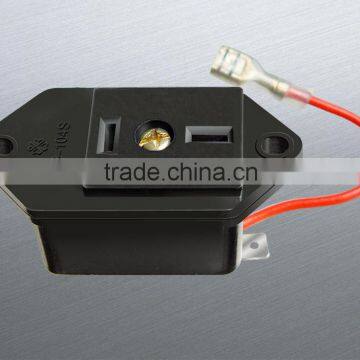 8A 12V Single wire Type T socket