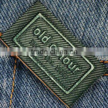 New Wholesale Supreme Quality Skull Leather Iron on Patches photo-3