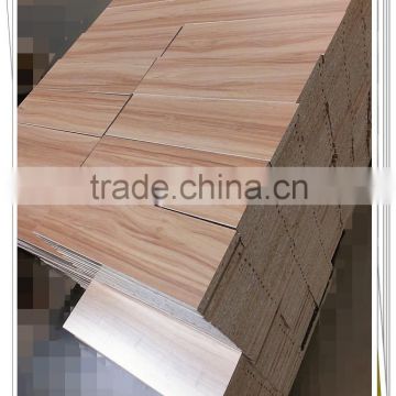 Perforation of melamine particleboard making for furniture