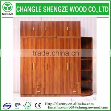 2015 hottest sale wooden wardrobe design