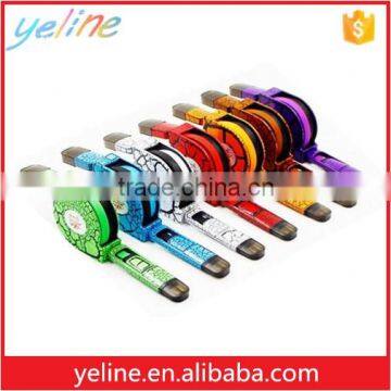 New Premium Flexible Real Leather Usb Data Cable 2 in 1 photo-6