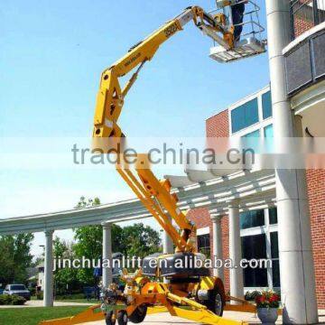 hydraulic trailer mounted boom lift platform hot sale