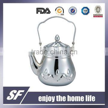 Top Handle Stainless Steel And Chromium Plating Tea Kettle/Tea Pot(SW-732S)